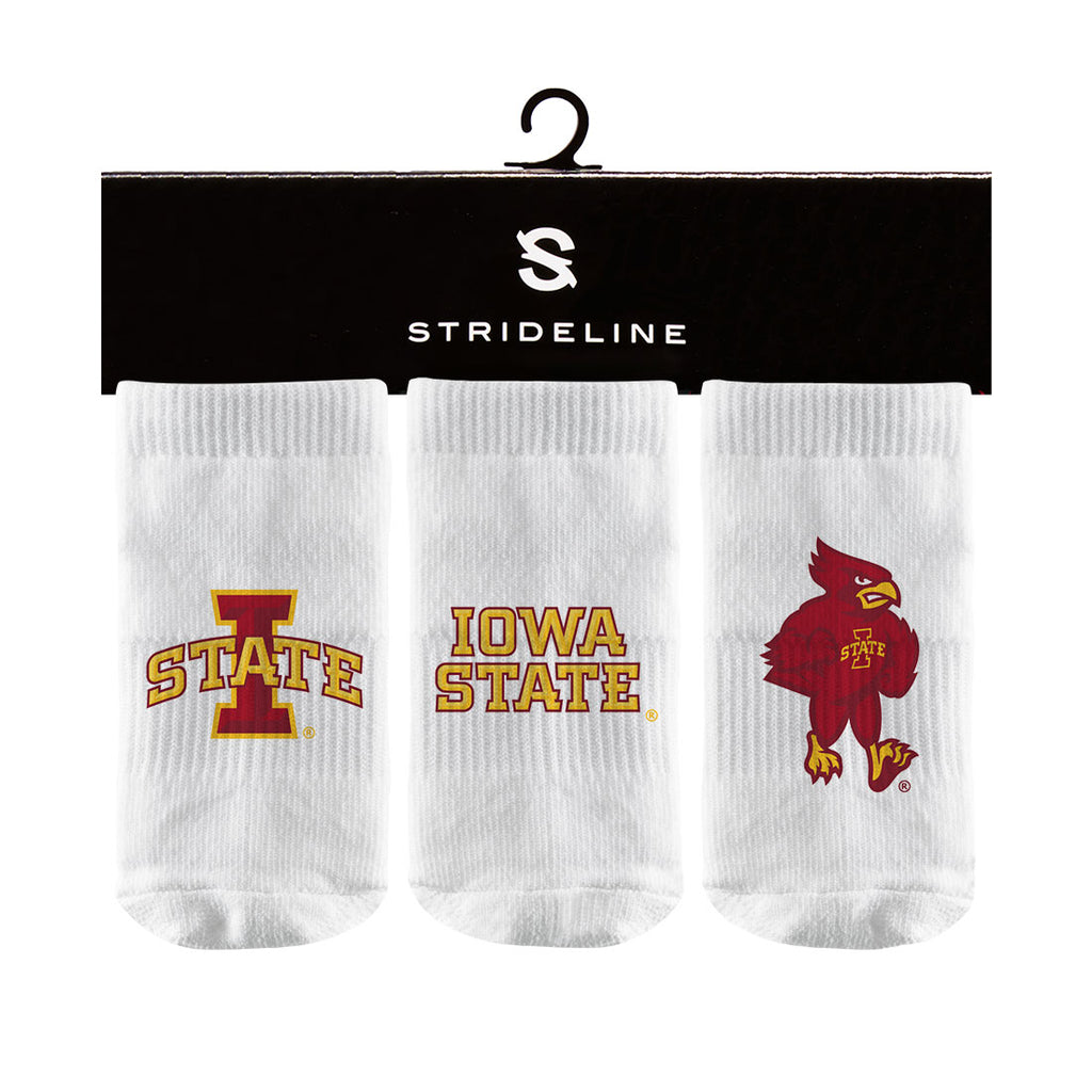 Iowa State University | Baby Socks 3 Pack | Primary Logo | N02422823B01