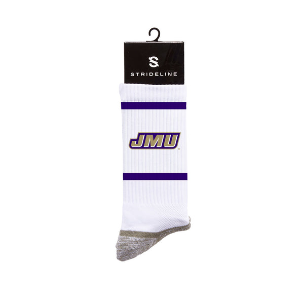 James Madison University | Premium Crew | Primary Logo White | N01281803ML