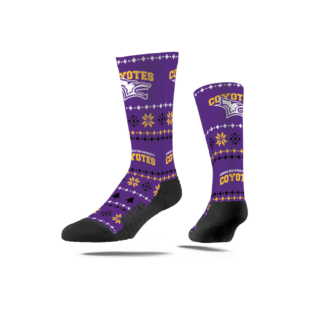 Kansas Wesleyan University | Premium Full Sub | Holiday Sweater | N02479057ML