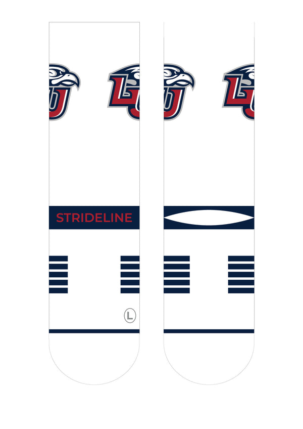 Liberty University | Premium Knit Crew | Primary Logo White | N02421087ML