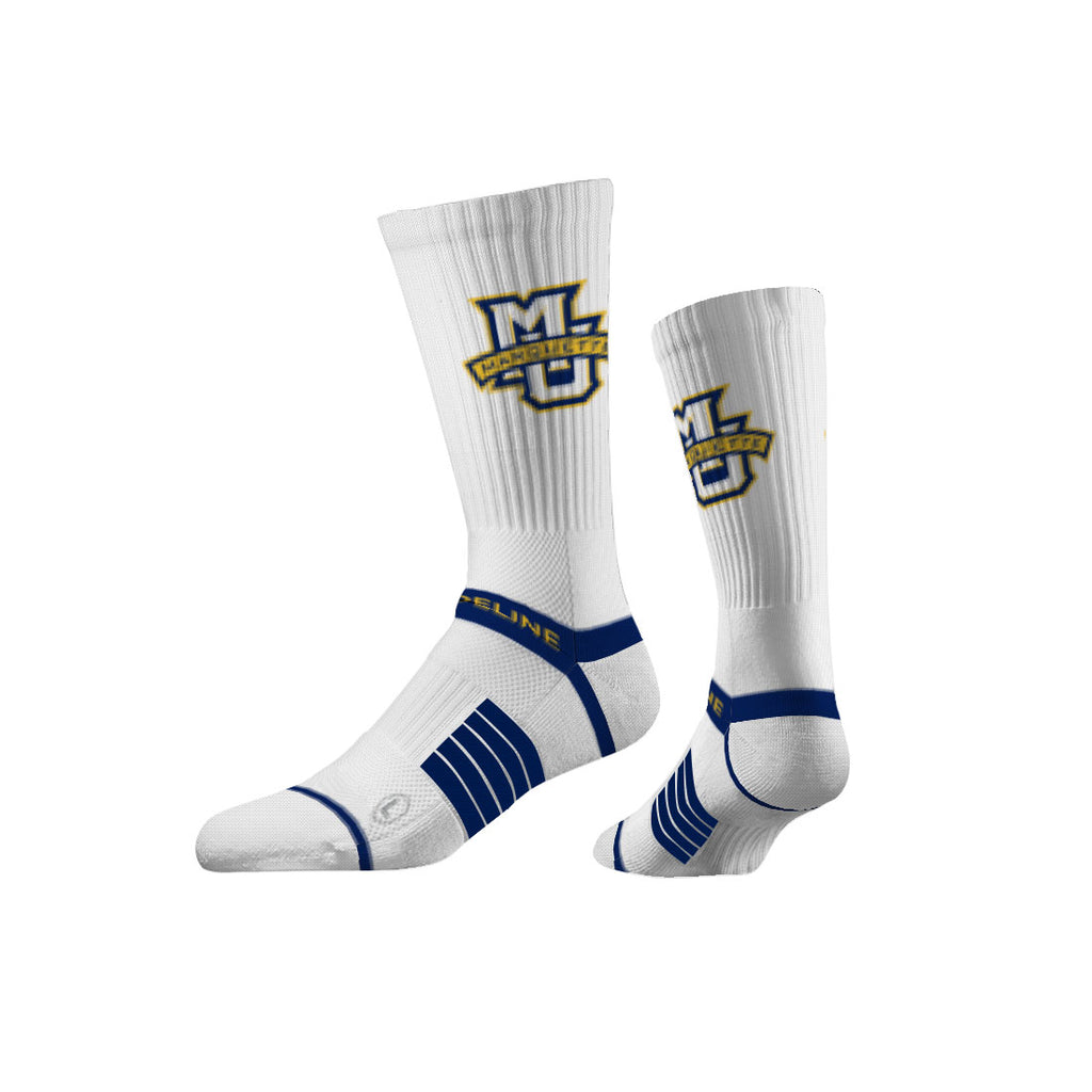 Marquette University | Premium Knit Crew | Primary Logo White | N02340458ML