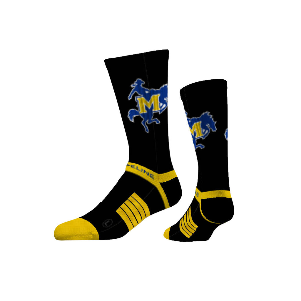 McNeese State University | Premium Knit Crew | Primary Logo School Color | Black | N02488283ML