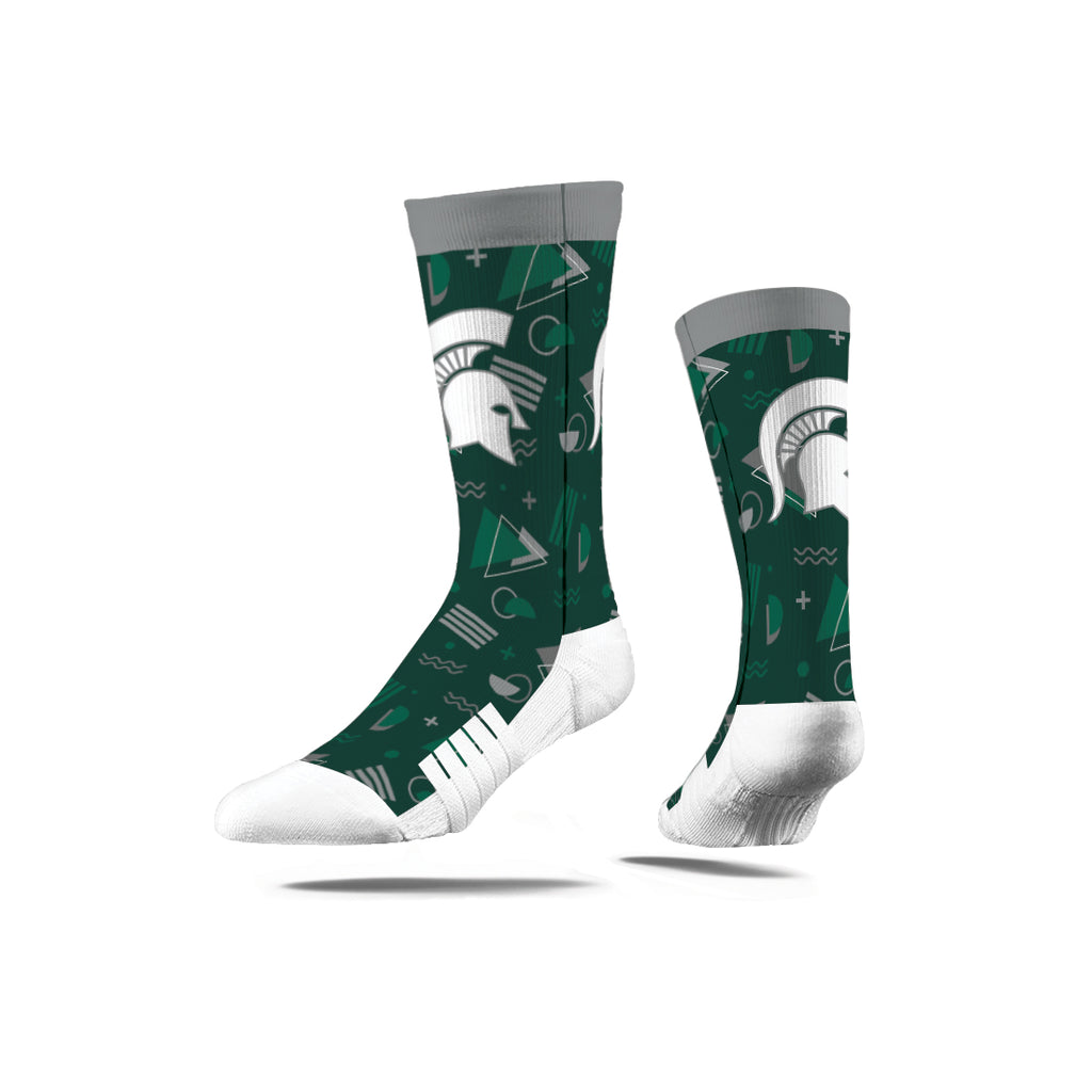 Michigan State University | Premium Full Sub | 80's Zig Zag | N02375605ML