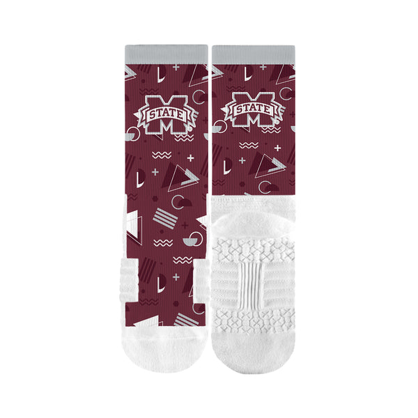 Mississippi State University | Premium Full Sub | 80's Zig Zag | N02376945ML