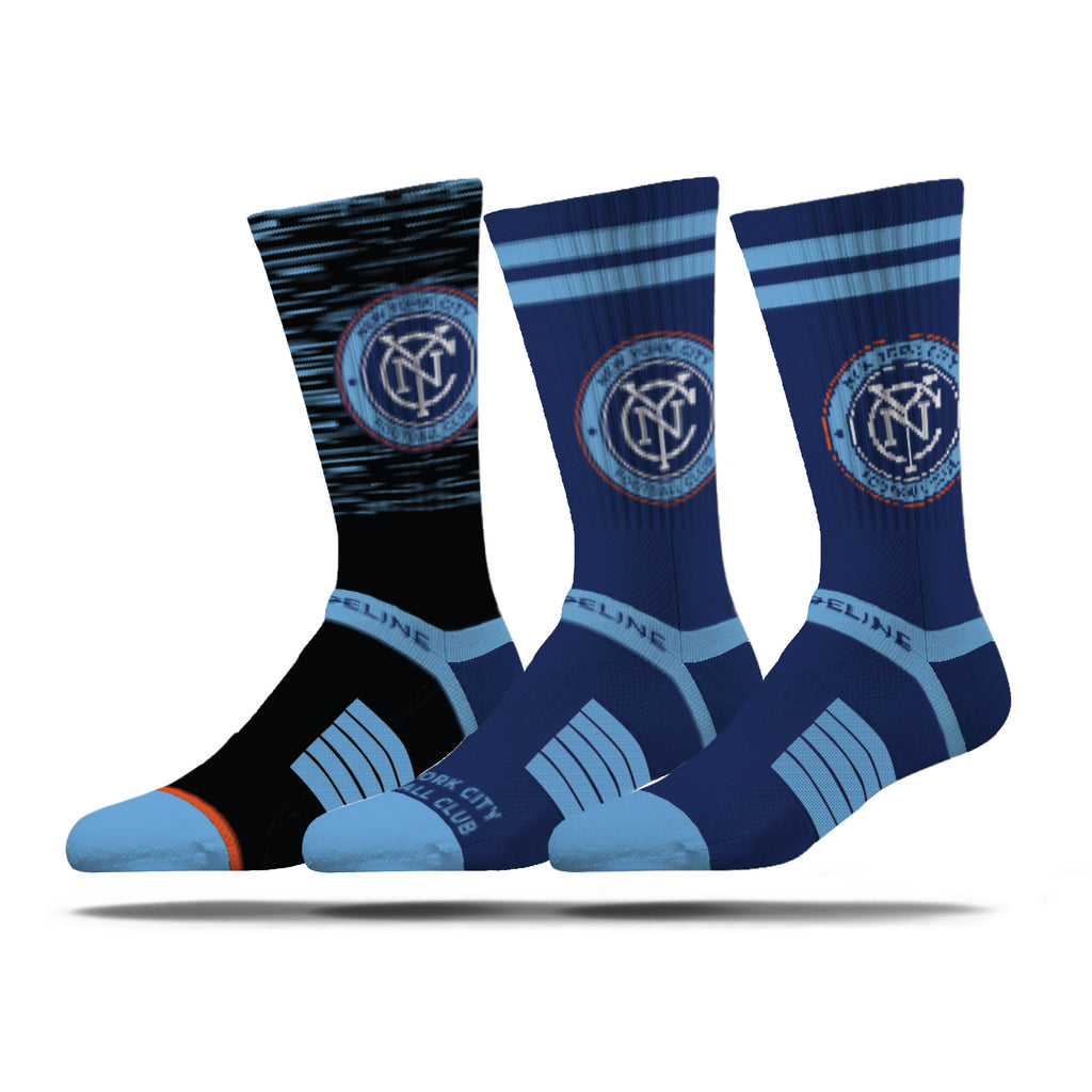 New York City FC | Premium Knit Crew 3 PACK | MLS Box | N02325077ML