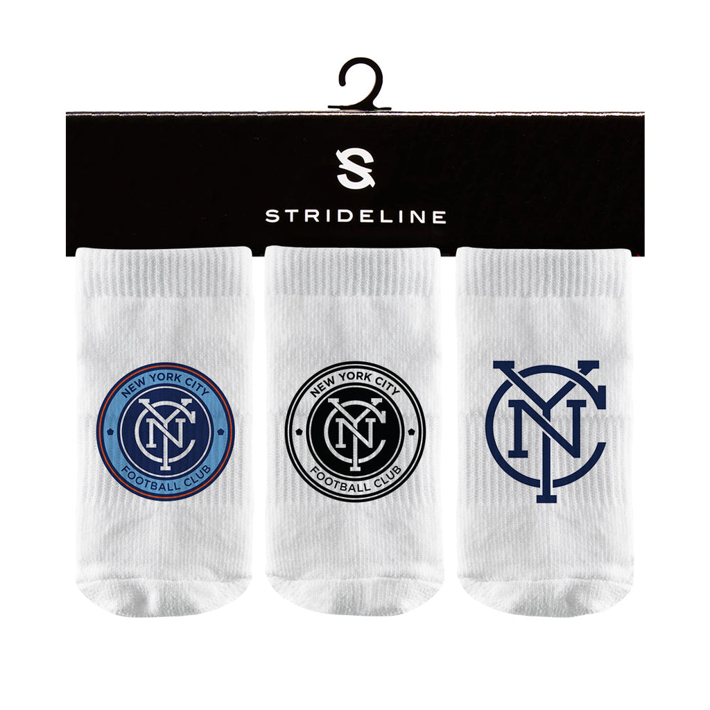 New York City FC | Baby Socks | Primary Logo | N02295313B01