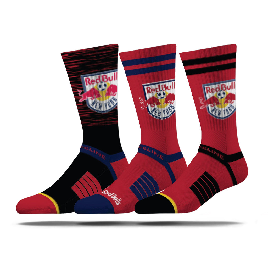 New York Red Bulls | Premium Knit Crew 3 PACK | MLS Box | N02325081ML