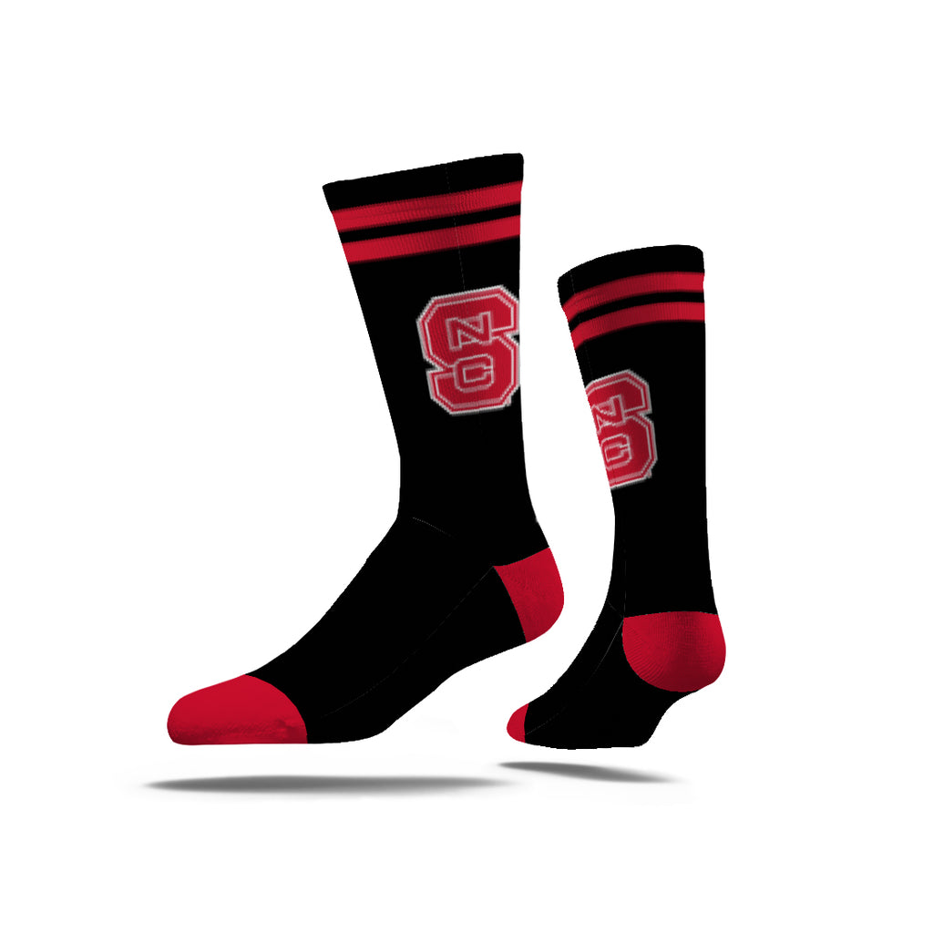North Carolina State University | Economy Knit Crew | Primary Logo School Color | N01485785ML