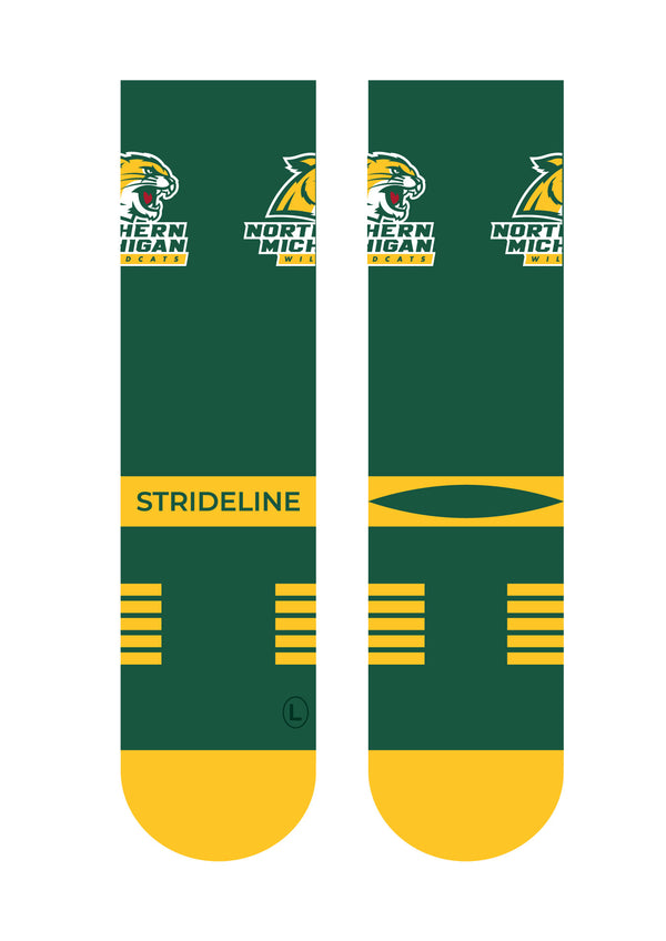 Northern Michigan University | Premium Knit Crew | Primary Logo School Color | N02500859ML