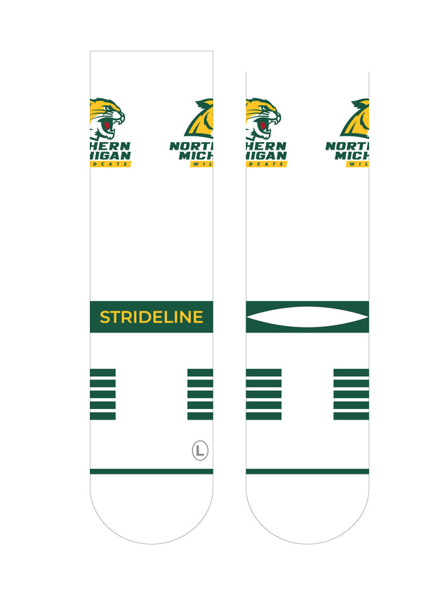Northern Michigan University | Premium Knit Crew | Primary Logo White | N02500830ML