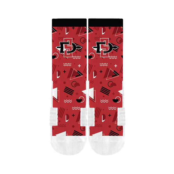 San Diego State University | Premium Full Sub | 80's Zig Zag | N02377181ML