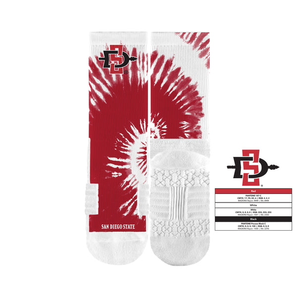 San Diego State University | Premium Full Sub | Tie Dye | N01222147ML
