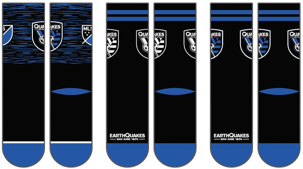 San Jose Earthquakes | Economy Knit Crew 3 PACK | MLS Box | N02324413ML