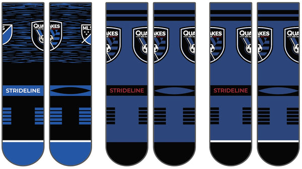 San Jose Earthquakes | Premium Knit Crew 3 PACK | MLS Box | N02325101ML