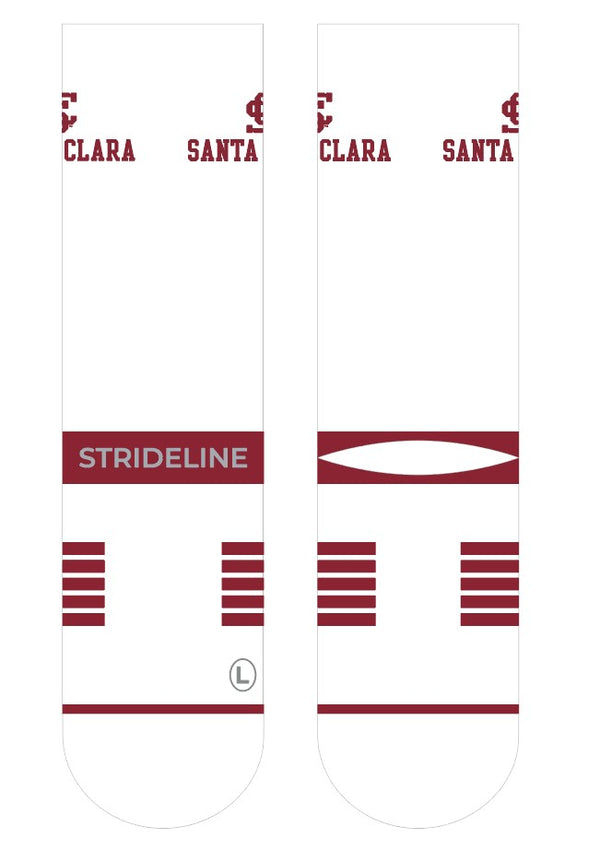 Santa Clara University | Premium Knit Crew | Primary Logo White | N02509874ML