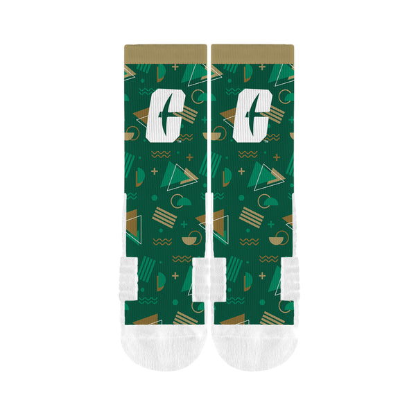 The University of North Carolina at Charlotte | Premium Full Sub | 80's Zig Zag | N02377333ML
