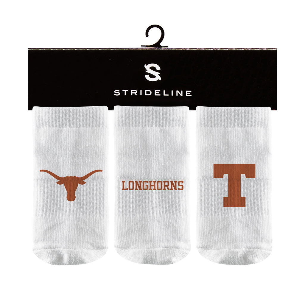 The University of Texas at Austin | Baby Socks 3 Pack | Primary Logo | N02524908B01