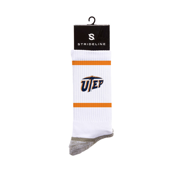 The University of Texas at El Paso | Premium Crew | Primary Logo White | N02380681ML
